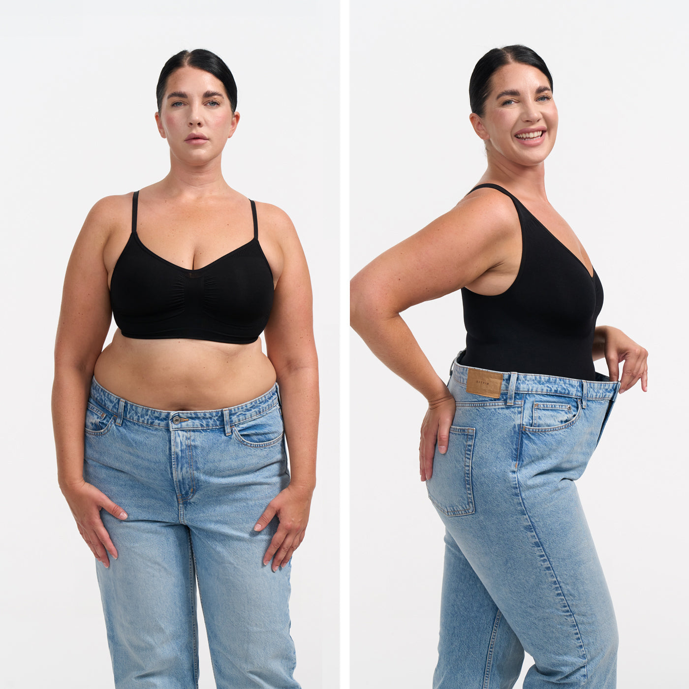 Bodysuit Sculpting Shapewear with String - Medium Shape