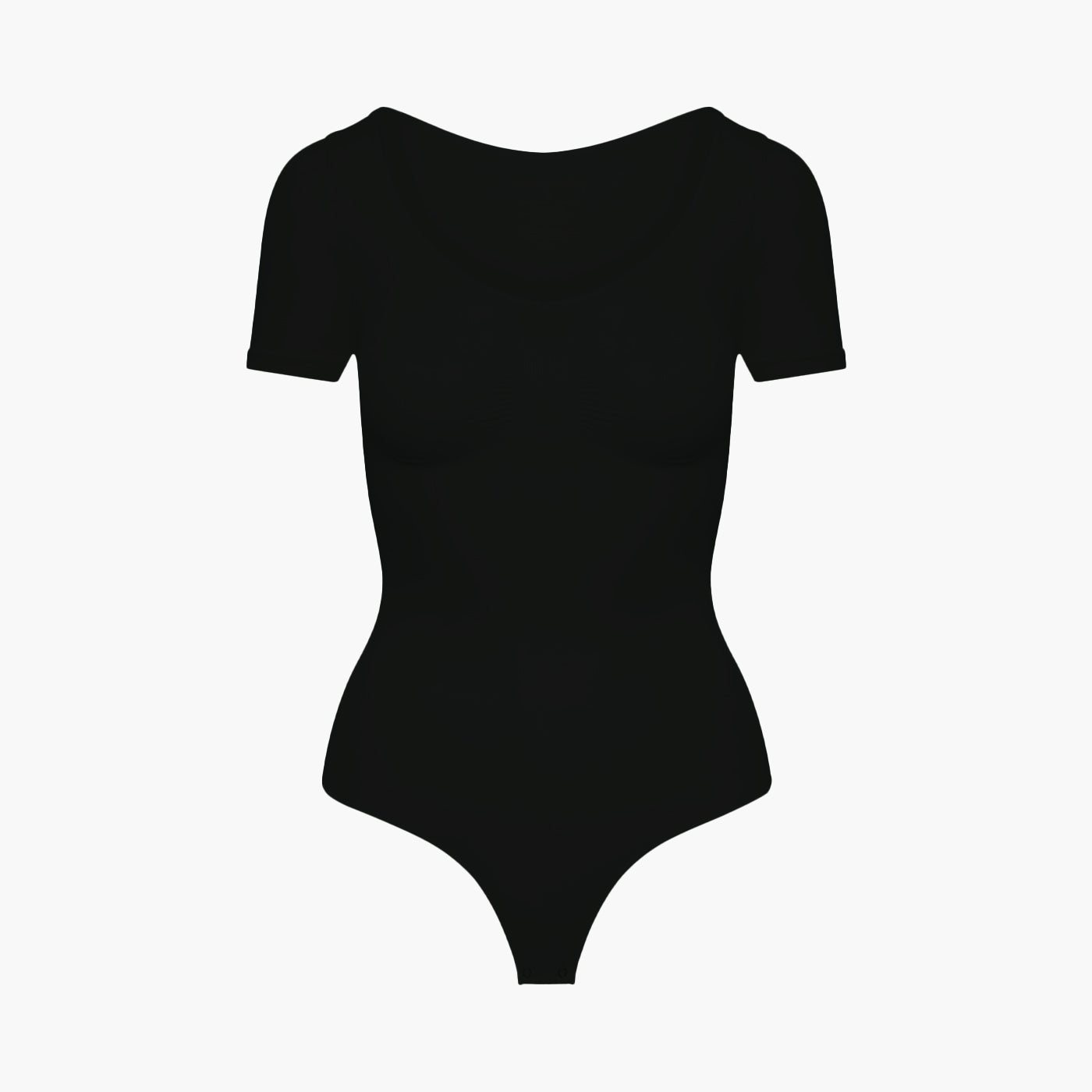 T-shirt bodysuit sculpting shapewear with thong - Secret Sale