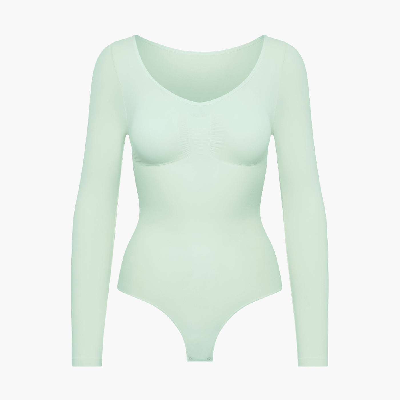 Bodysuit Sculpting Shapewear longsleeve with thong - Secret Sale