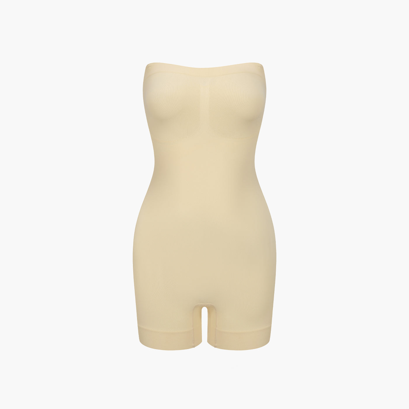 Strapless bodysuit sculpting shapewear with shorts - Secret Sale