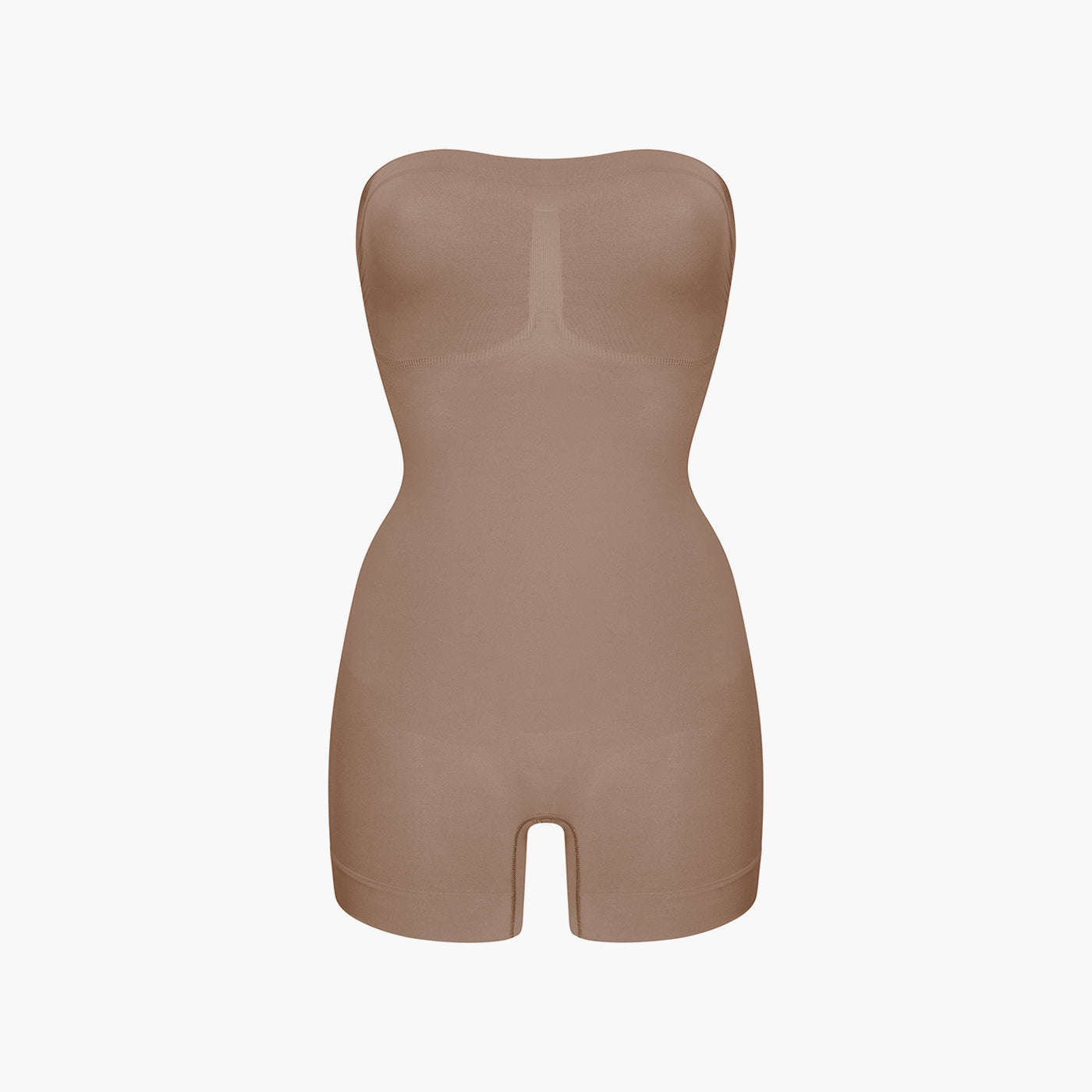 Strapless bodysuit sculpting shapewear with shorts - Secret Sale