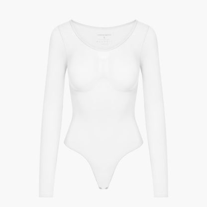 Bodysuit Sculpting Shapewear longsleeve with string