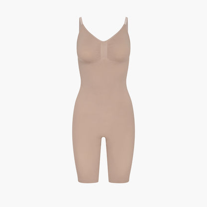 Bodysuit sculpting shapewear with shorts - medium shape