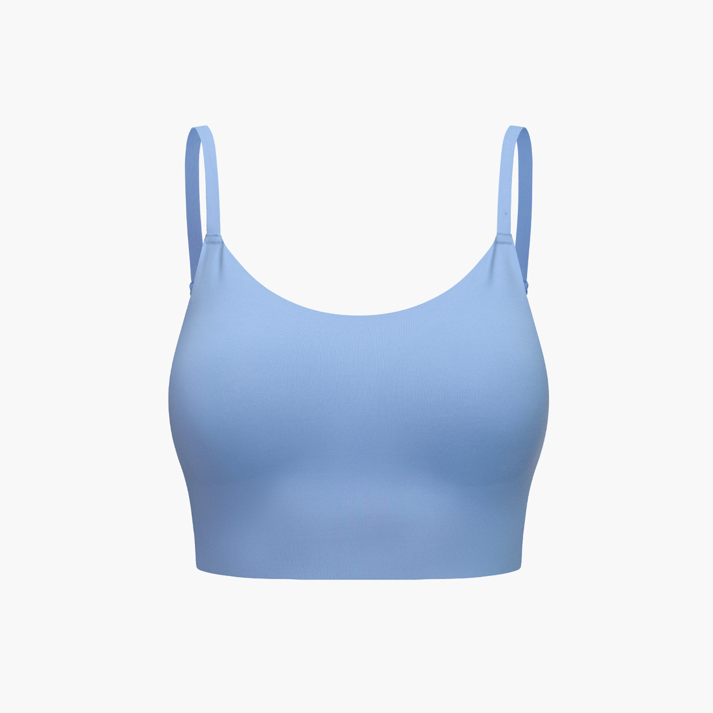 Scoop neck bra