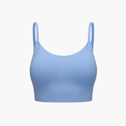 Scoop neck bra