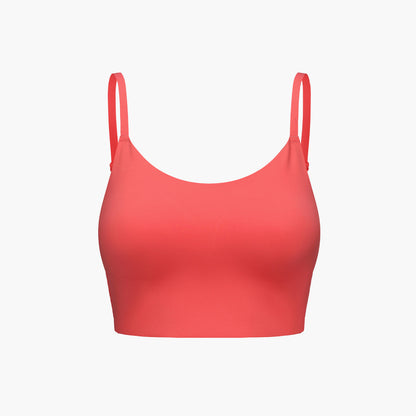 Scoop neck bra
