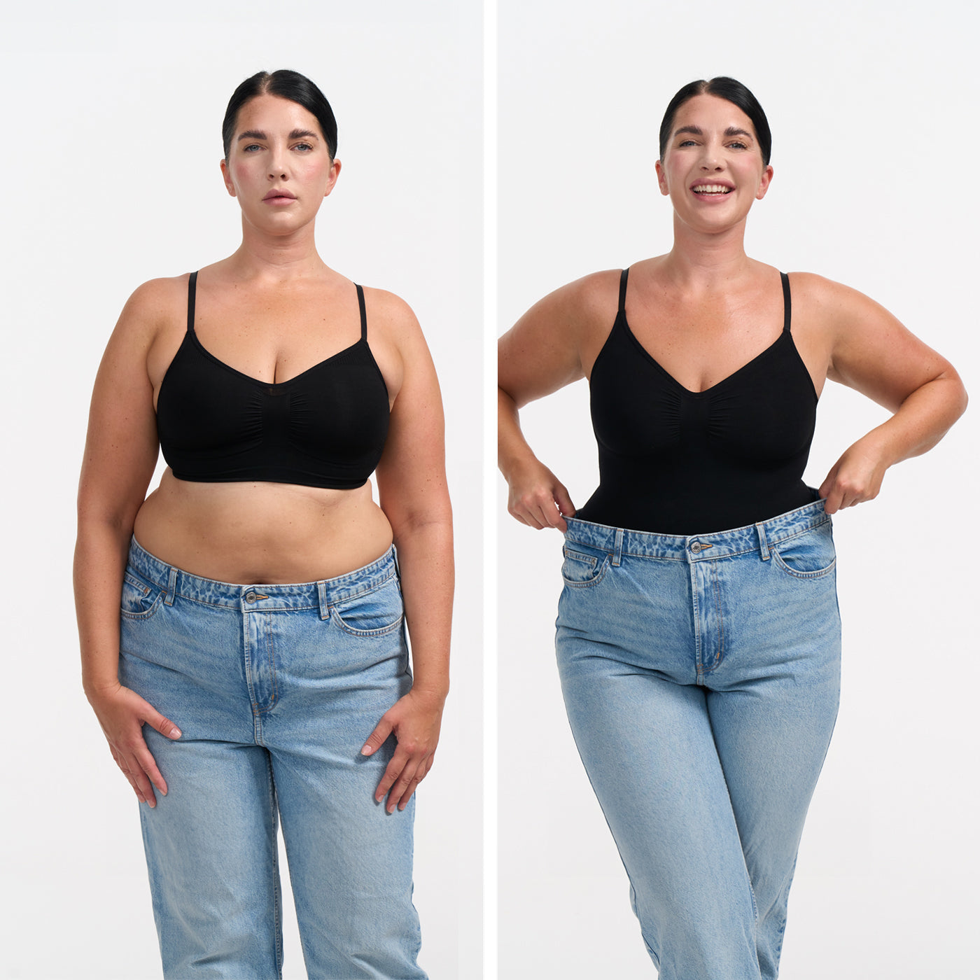 Bodysuit Sculpting Shapewear with String - Medium Shape
