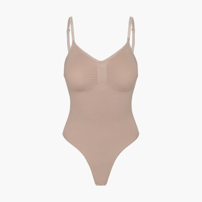 Bodysuit sculpting shapewear with thong - Secret Sale