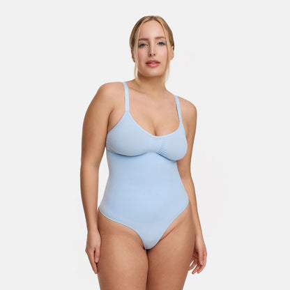 Bodysuit sculpting shapewear with thong (#2)