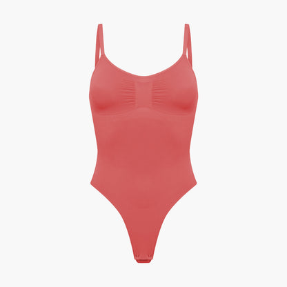 Bodysuit sculpting shapewear with thong (#2)