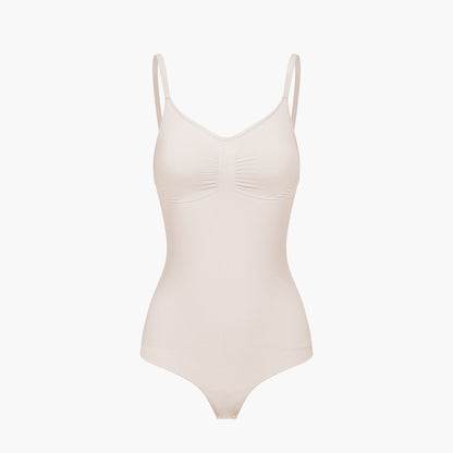 Bodysuit sculpting shapewear with thong (#2)