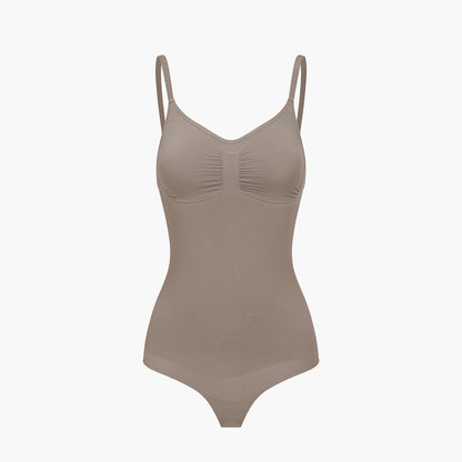 Bodysuit sculpting shapewear with thong - Secret Sale