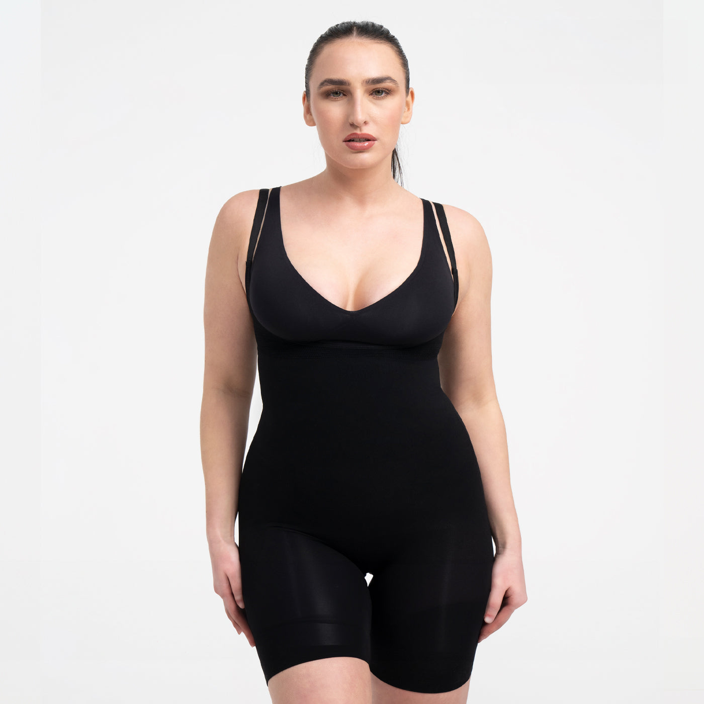 Bodysuit sculpting shapewear with open bust - Secret Sale