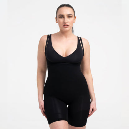 Bodysuit sculpting shapewear with open bust - Secret Sale
