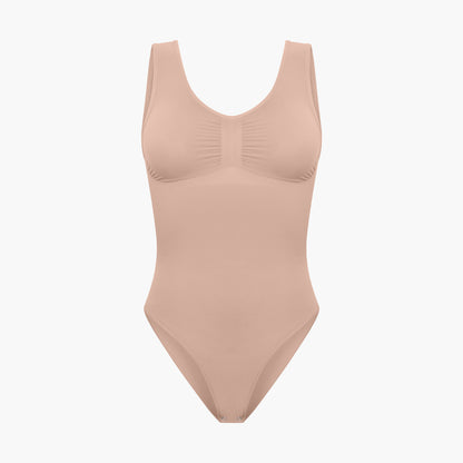 Tank bodysuit sculpting shapewear with briefs - Secret Sale
