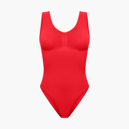 Tank bodysuit sculpting shapewear with briefs - Secret Sale
