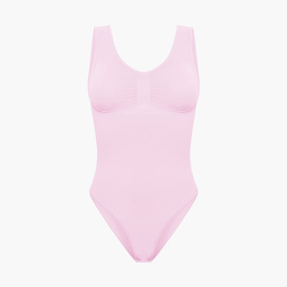 Tank bodysuit sculpting shapewear with briefs - Secret Sale
