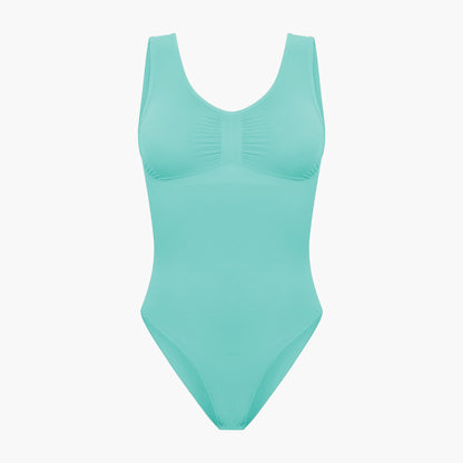 Tank bodysuit sculpting shapewear with briefs (#2)