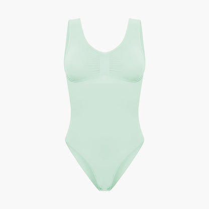 Tank bodysuit sculpting shapewear with briefs - Secret Sale