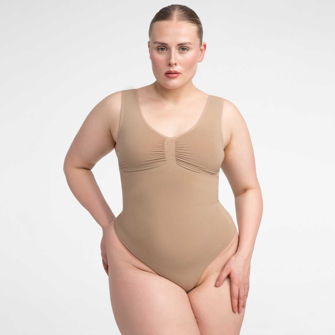 Tank Bodysuit Sculpting Shapewear with String - Secret Sale