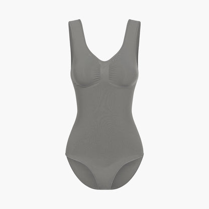 Tank bodysuit sculpting shapewear with briefs (#2)