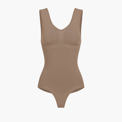 Tank Bodysuit Sculpting Shapewear with String - Secret Sale (#2)