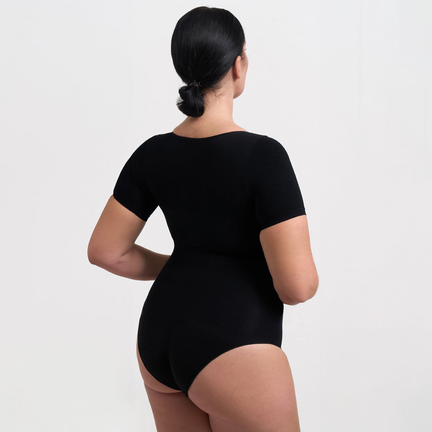 T-shirt bodysuit sculpting shapewear with briefs - Secret Sale