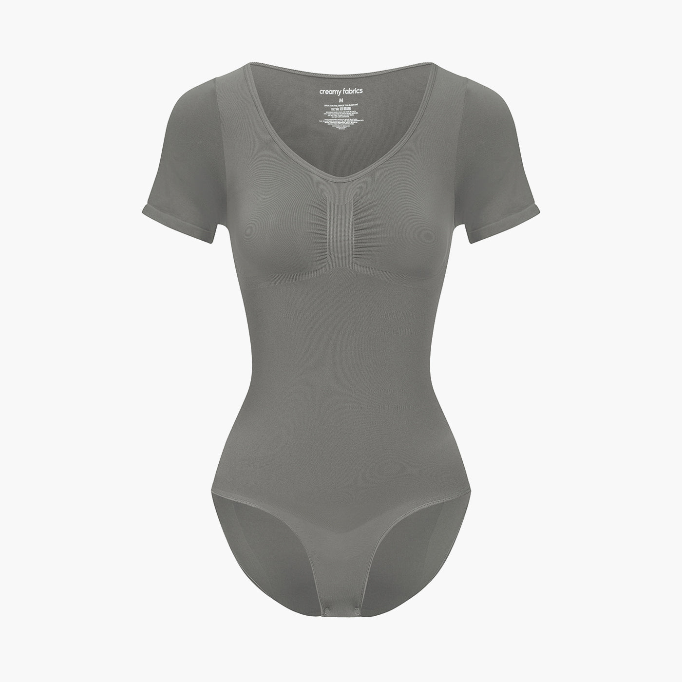T-shirt bodysuit sculpting shapewear with briefs - Secret Sale (#2)