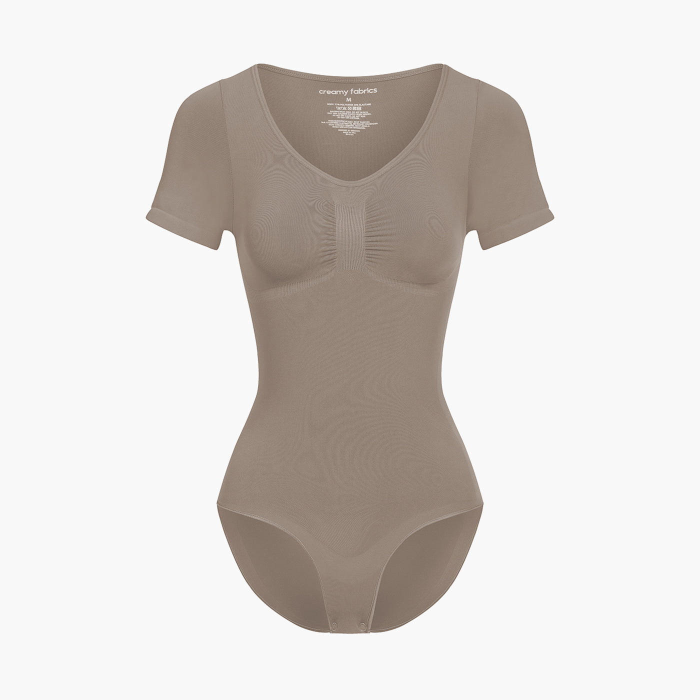 T-shirt bodysuit sculpting shapewear with briefs - Secret Sale (#2)
