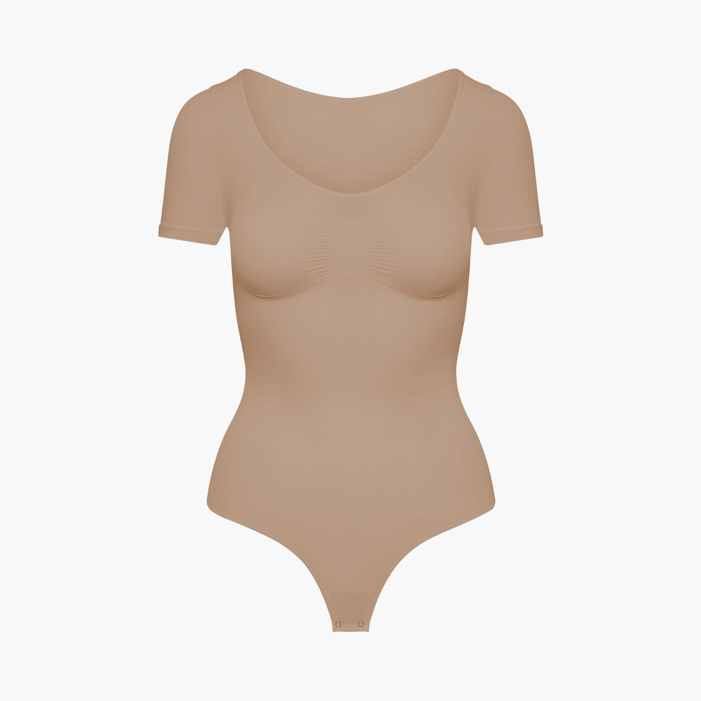 T-shirt bodysuit sculpting shapewear with thong - Secret Sale