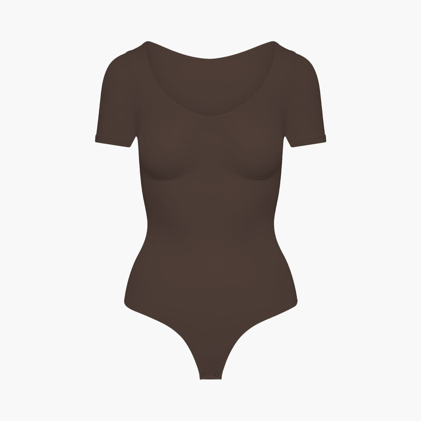 T-shirt bodysuit sculpting shapewear with thong - Secret Sale