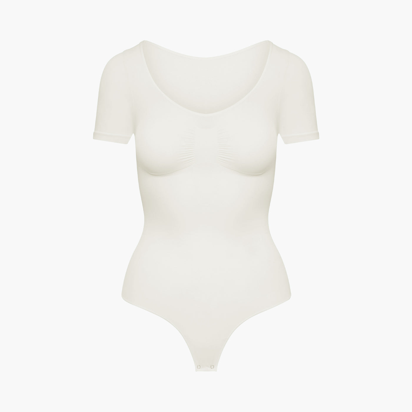 T-shirt bodysuit sculpting shapewear with thong - Secret Sale