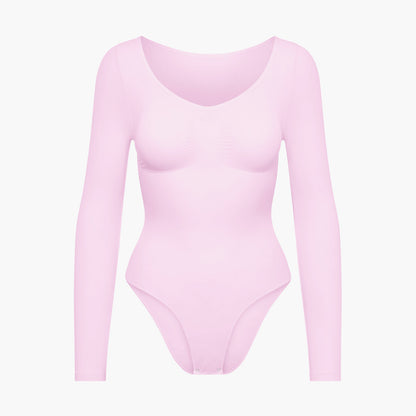 Bodysuit Sculpting Shapewear longsleeve with briefs - Secret Sale
