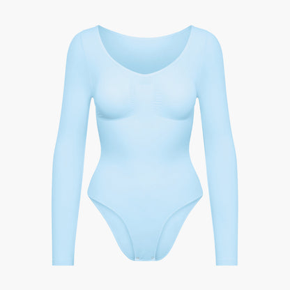 Bodysuit Sculpting Shapewear longsleeve with briefs - Secret Sale