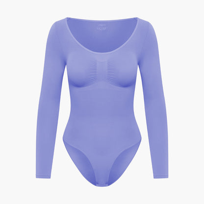 Bodysuit Sculpting Shapewear longsleeve with briefs - Secret Sale (#2)