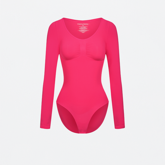 Bodysuit Sculpting Shapewear longsleeve with briefs - Secret Sale