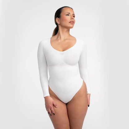 Bodysuit Sculpting Shapewear longsleeve with briefs - Medium Shape