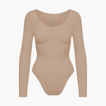 Bodysuit Sculpting Shapewear longsleeve with briefs - Medium Shape