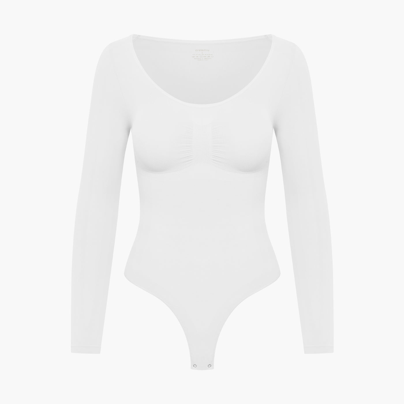 Bodysuit Sculpting Shapewear longsleeve with thong - Secret Sale