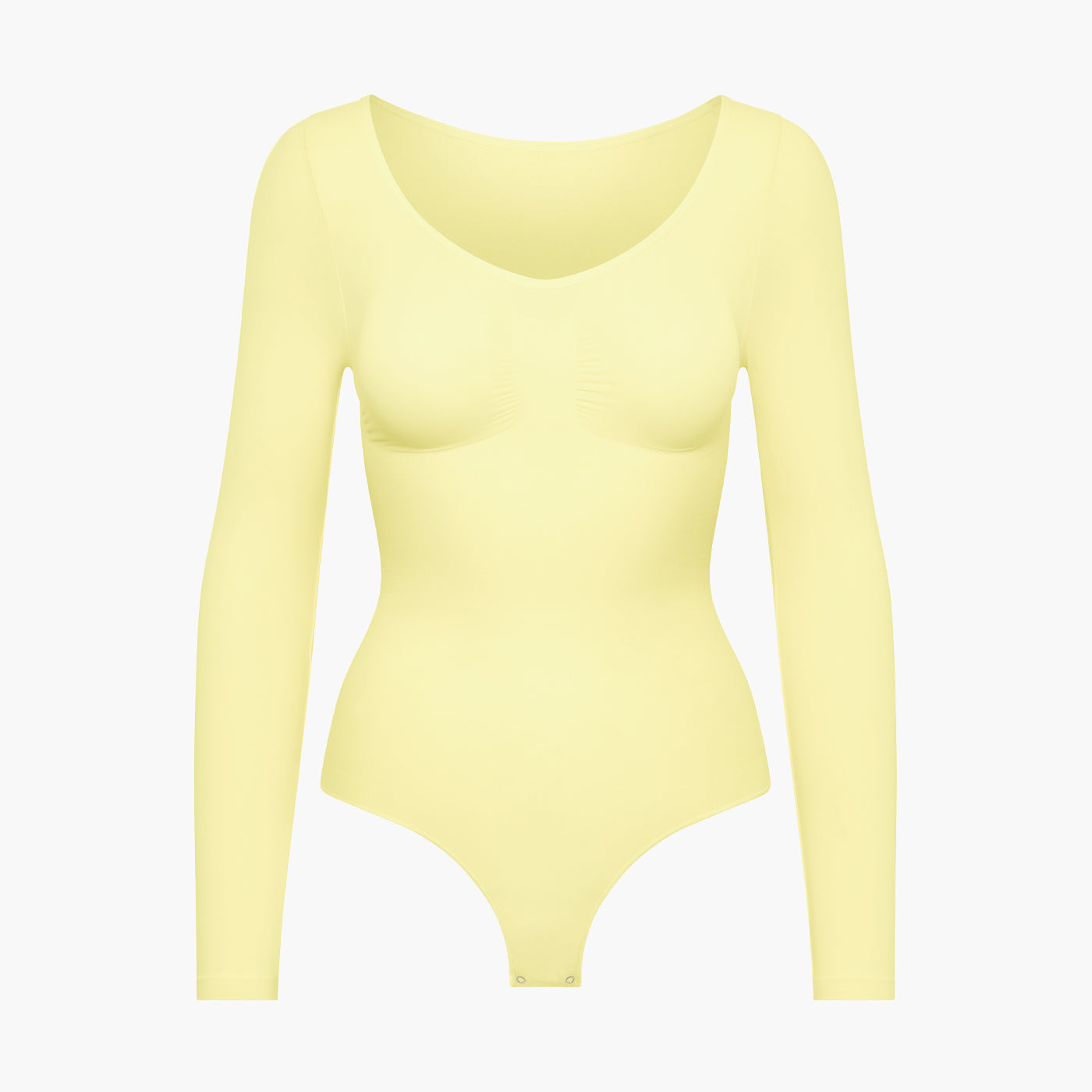 Bodysuit Sculpting Shapewear longsleeve with thong - Secret Sale
