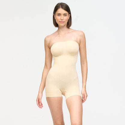 Body sans bretelles Sculpting Shapewear avec short