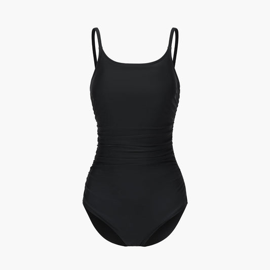 Shaping - swimsuit with gathers