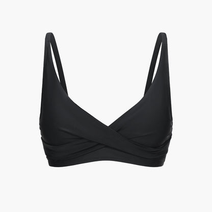 Twist bikini with shaping bikini bottoms