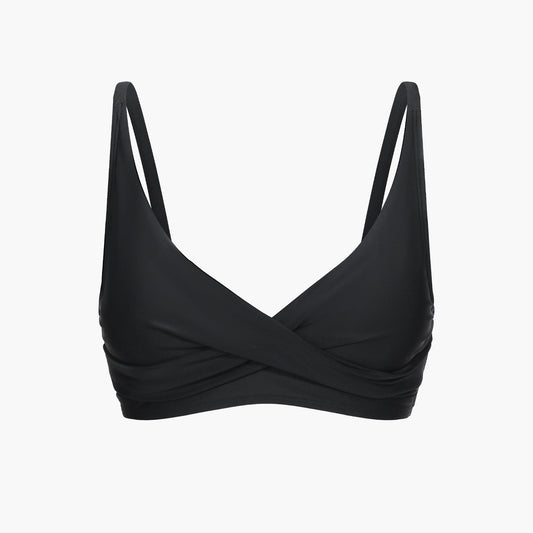 Twist bikini with shaping bikini bottoms