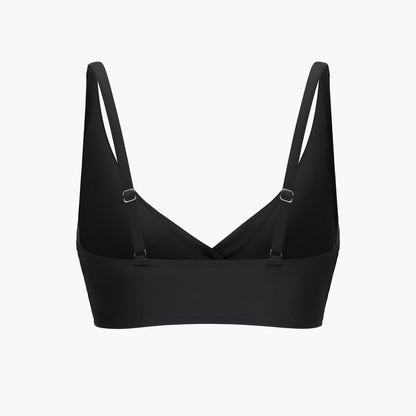 Twist bikini with shaping bikini bottoms