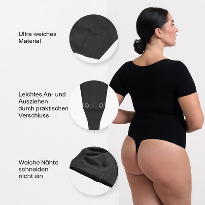 Bodysuit Sculpting Shapewear T-shirt with string