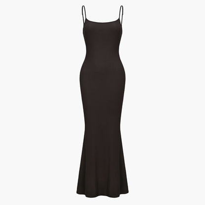 Ribbed cami maxi dress - Secret Sale