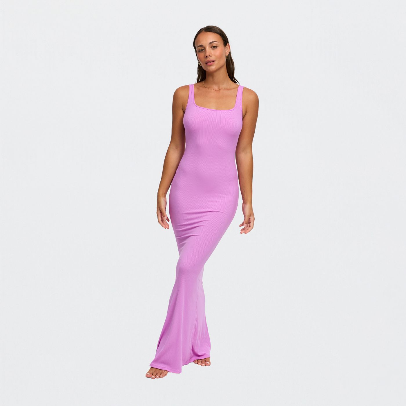 Ribbed tank top maxi dress - Secret Sale