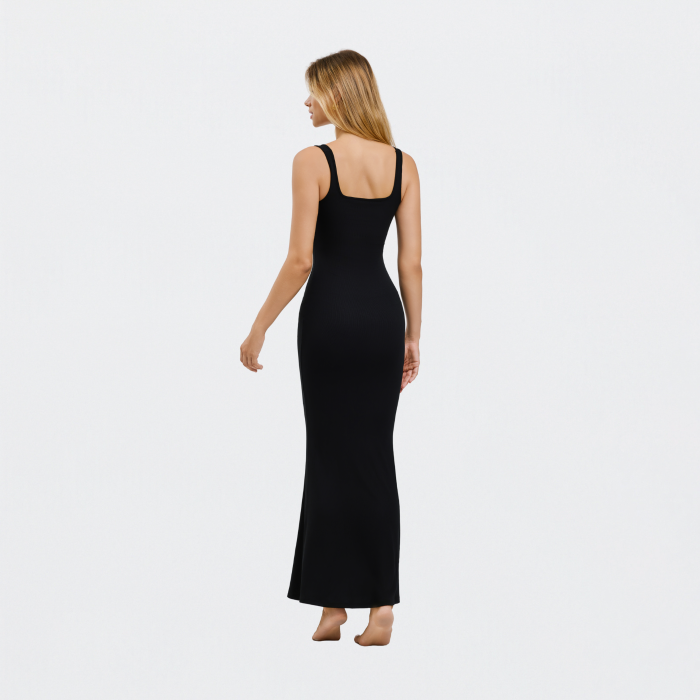 Ribbed tank top maxi dress - Secret Sale