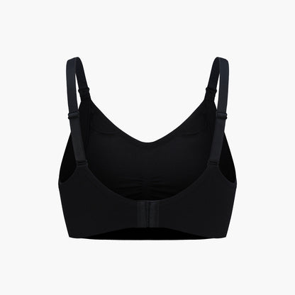 Seamless nursing bra